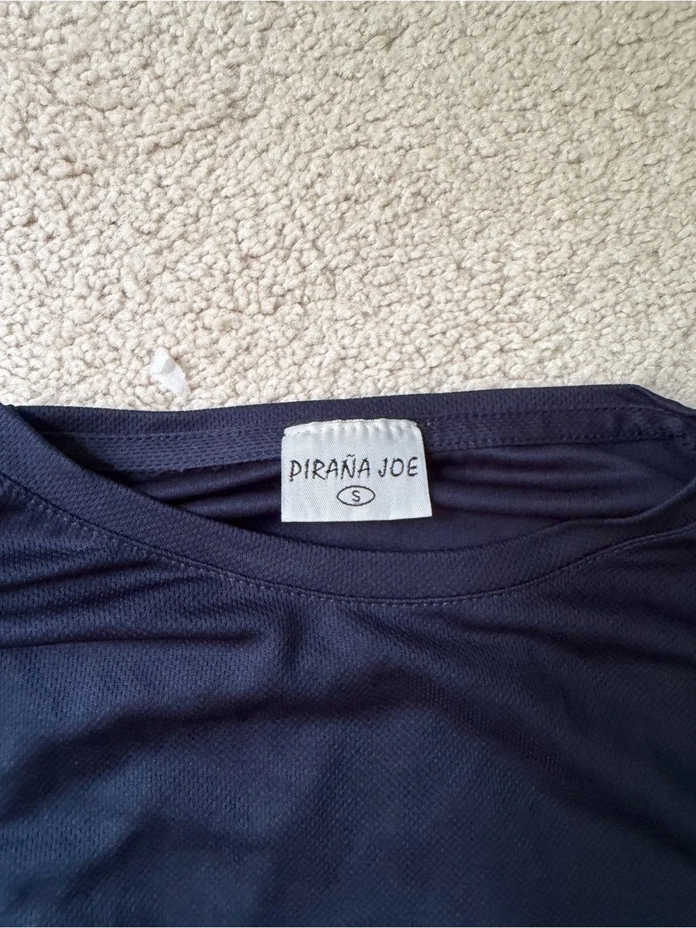 Piranha Joe Men's Navy Long-Sleeve Swim Rash Guard